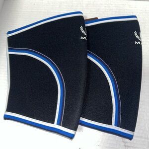 Mava Sports Pair Knee Compression Sleeves X Large Neoprene 7mm Men & Women XL